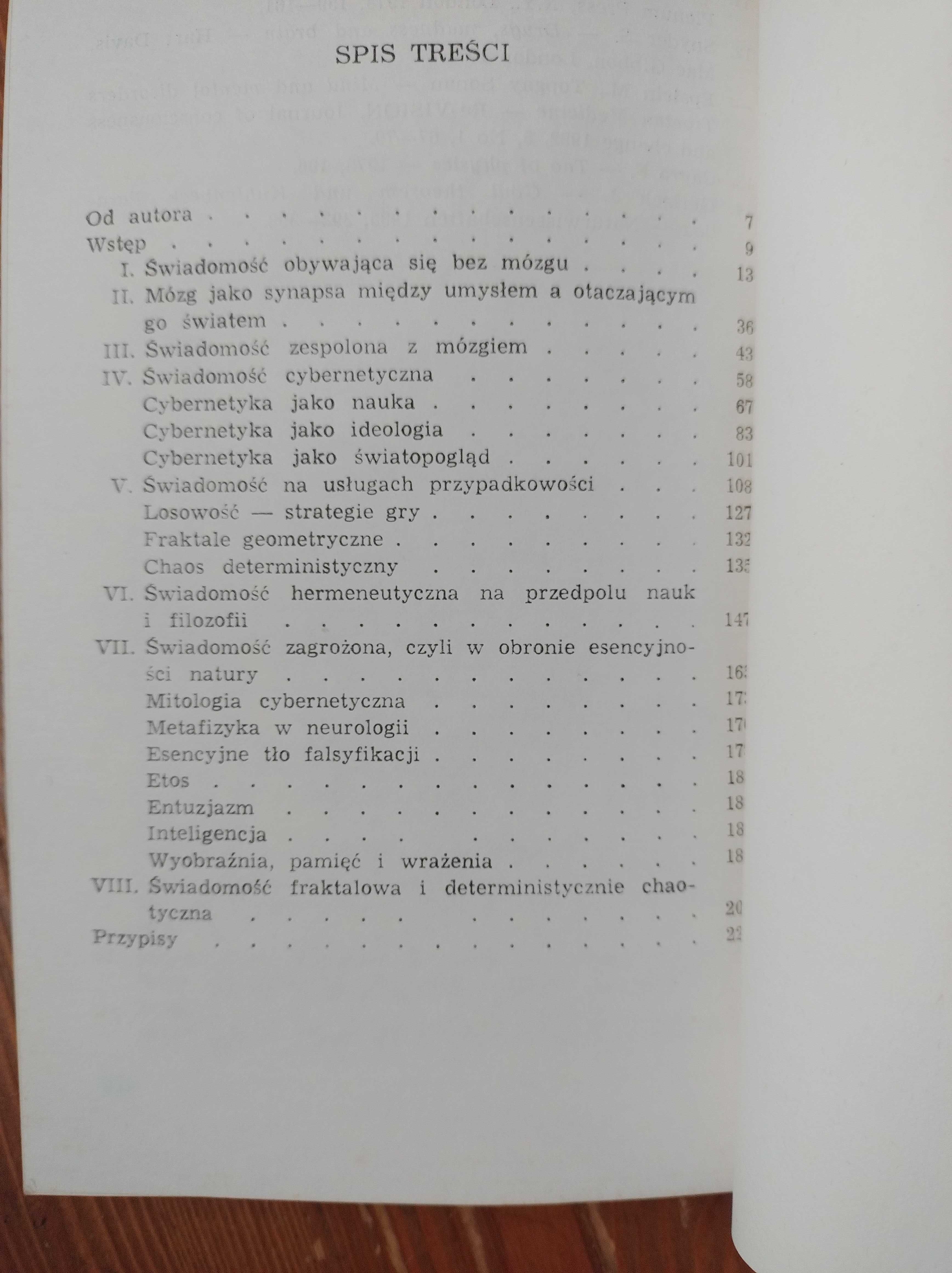 Mózg a jego jaźń - Jan Trąbka, 1991 rok