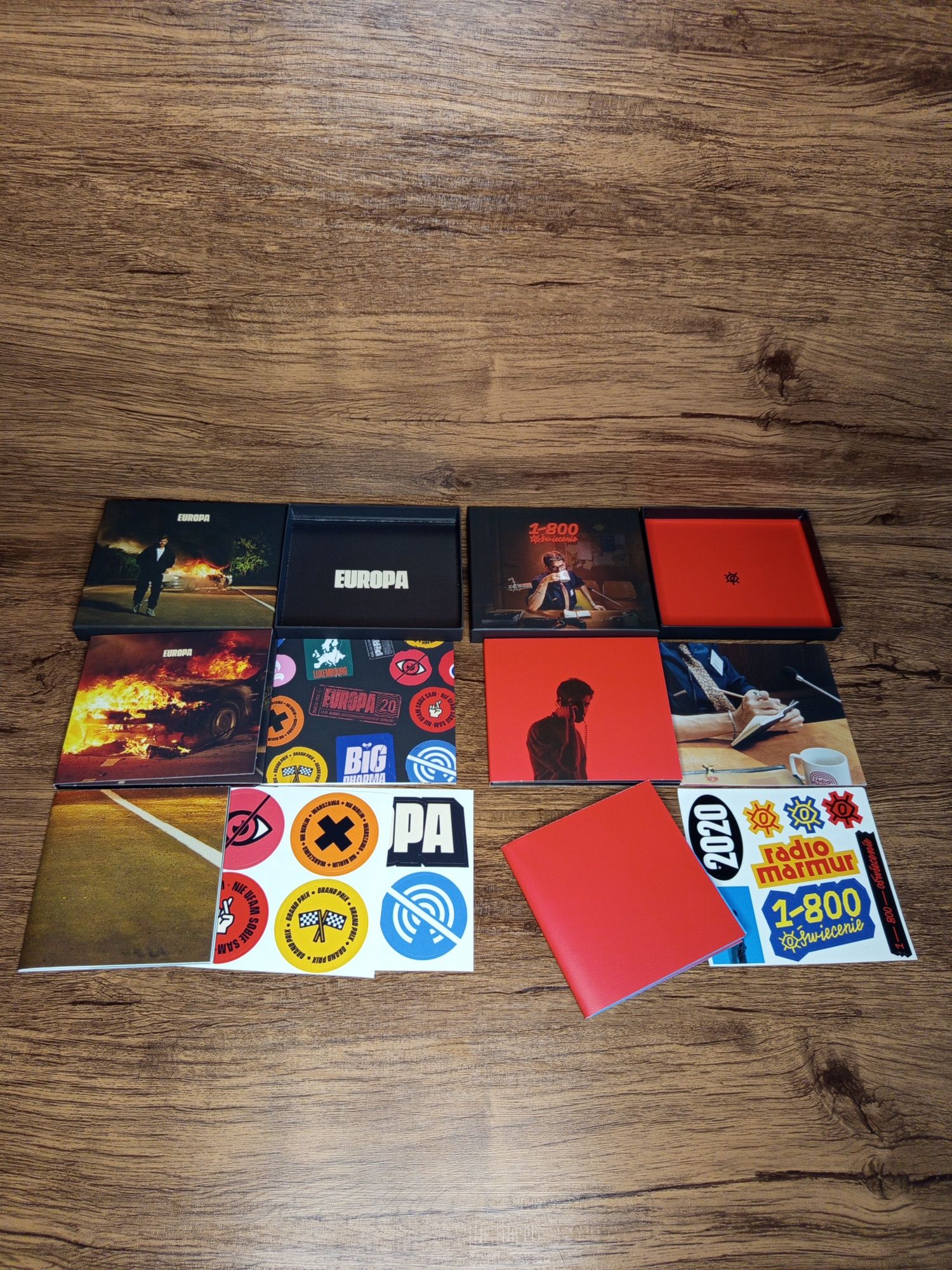 Zestaw płyt CD - Chivas, Szpaku, Oki, Gibbs, Kuqe, Taco, Asster, Kali