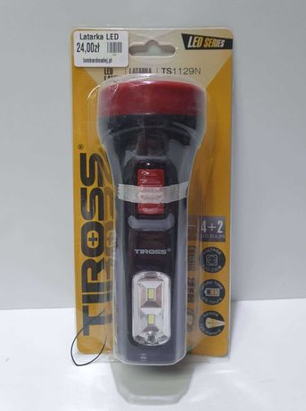 NOWA latarka ręczna do ręki LED akumulator ładowanie 230V