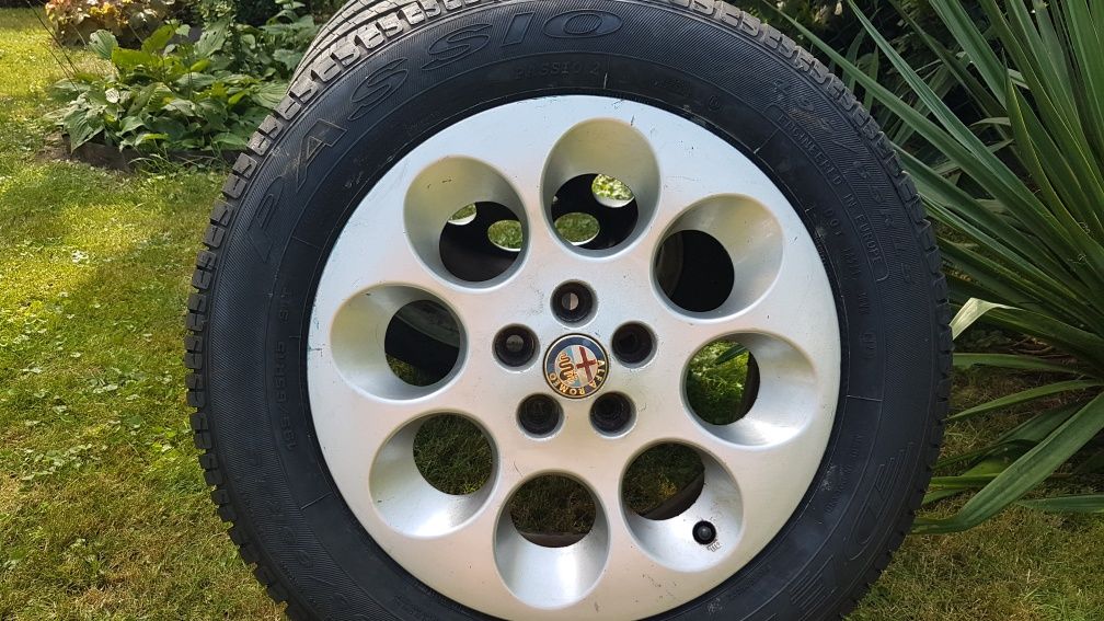 felgi ALFA ROMEO - GRATIS opony jak nowe gwarancja 3m