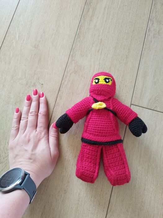 Maskotka ninjago ręcznie robiona