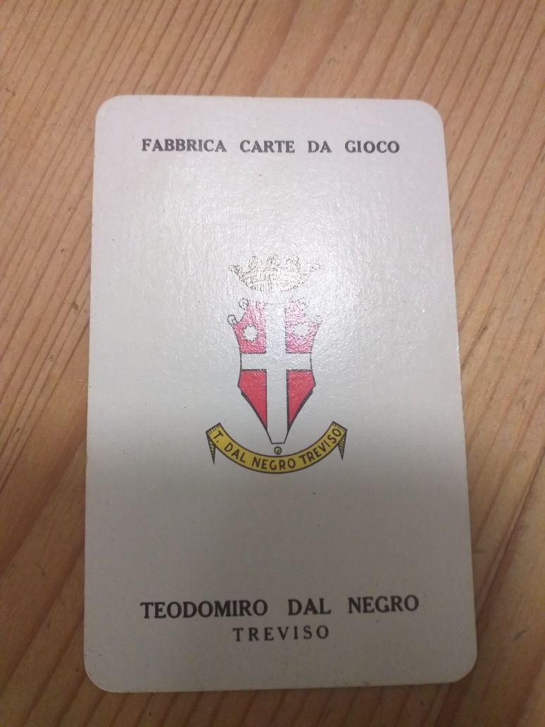 Baralho cartas napolitano