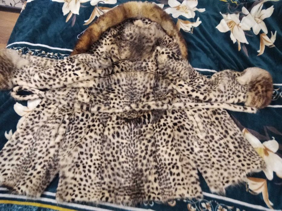 Натуральная шуба из молодой нутрии