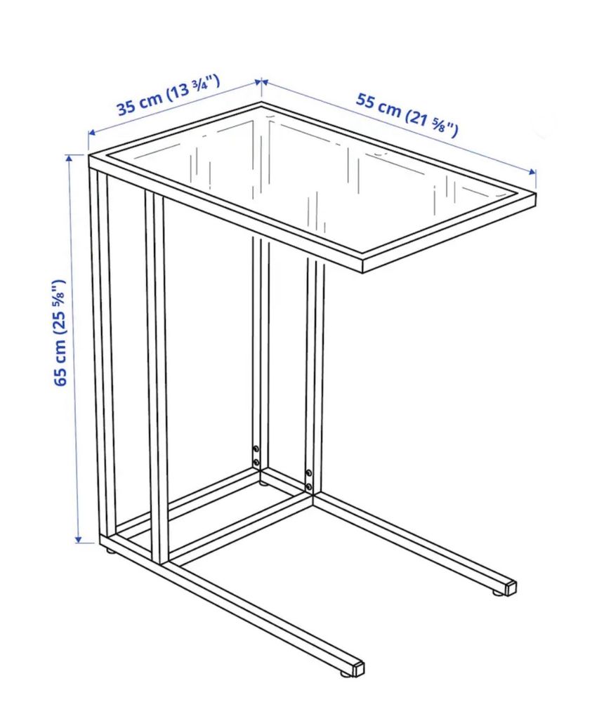 Stolik podręczny IKEA VITTSJO