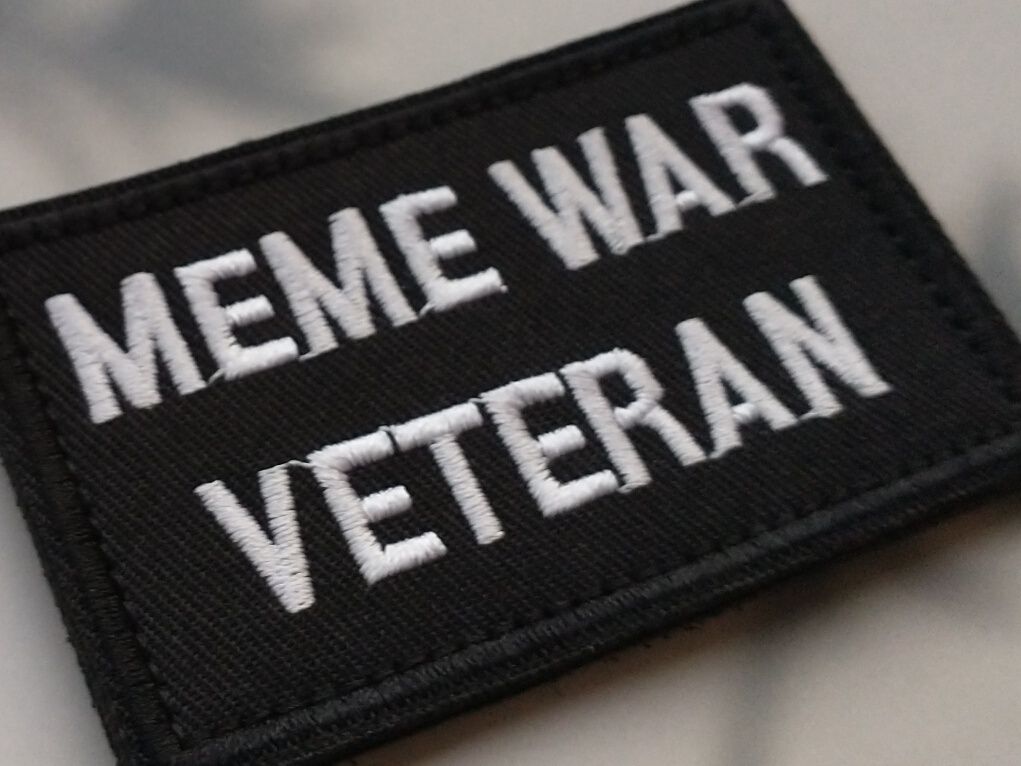 naszywka Meme War Veteran memy mem
