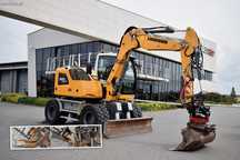Liebherr A910 Compact Litronic  | 2019r | 6015h | Centralne | Obie osie skrętne | Osprzęt GRATIS |