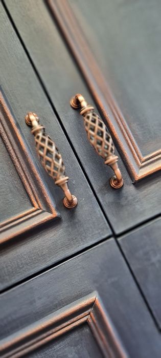 Szafa z Liśćmi Shabby Chic
