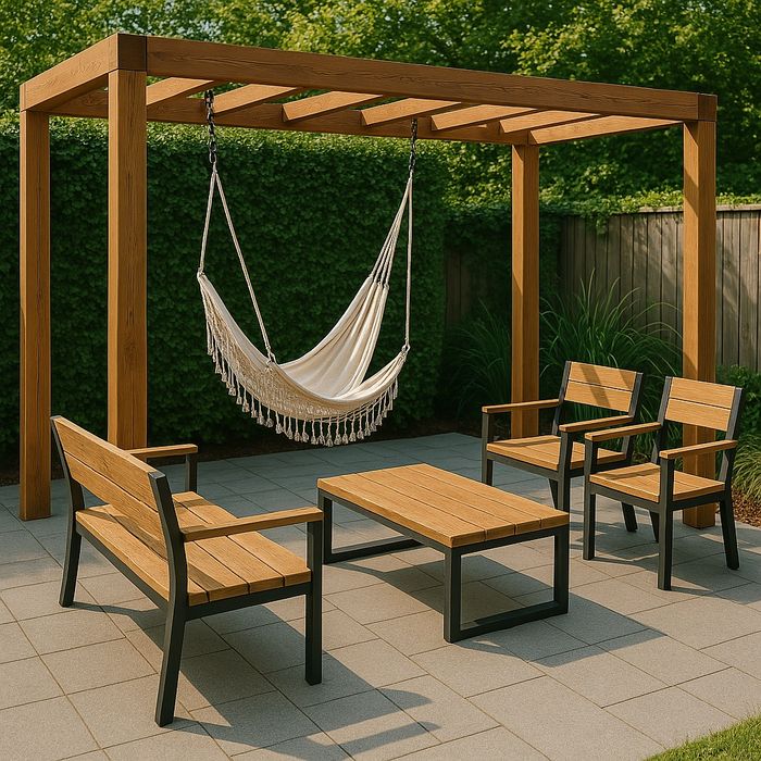 Meble ogrodowe drewniane nowoczesne i stylowe