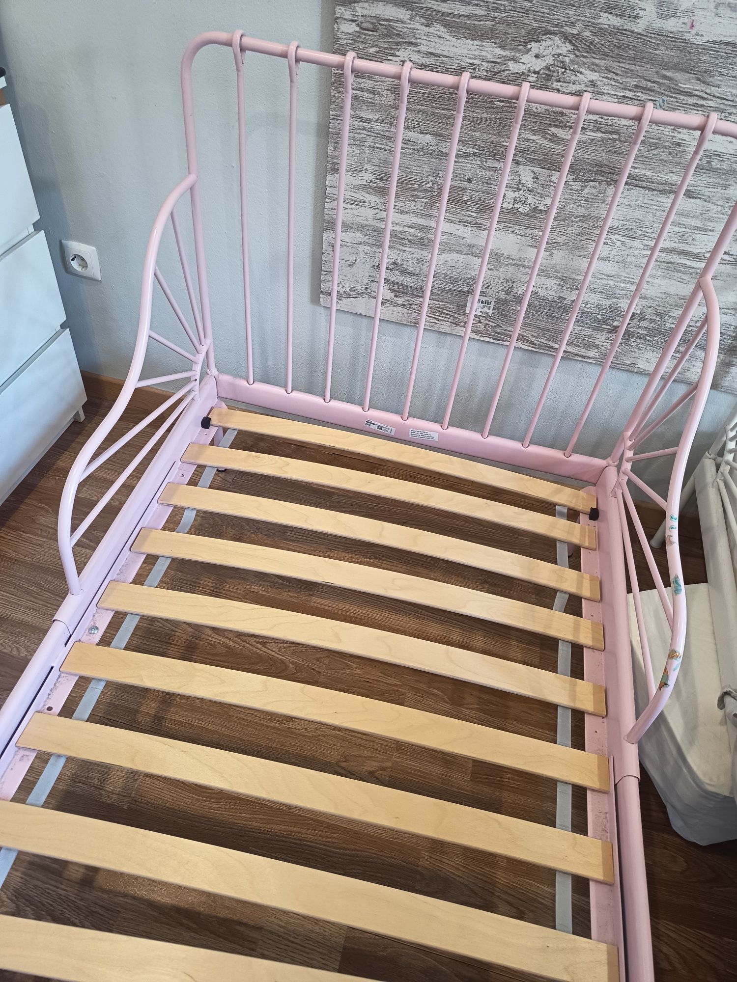 Cama extensível IKEA Rosa 80×200