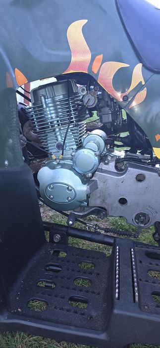 Quad 250 z nowym silnikiem