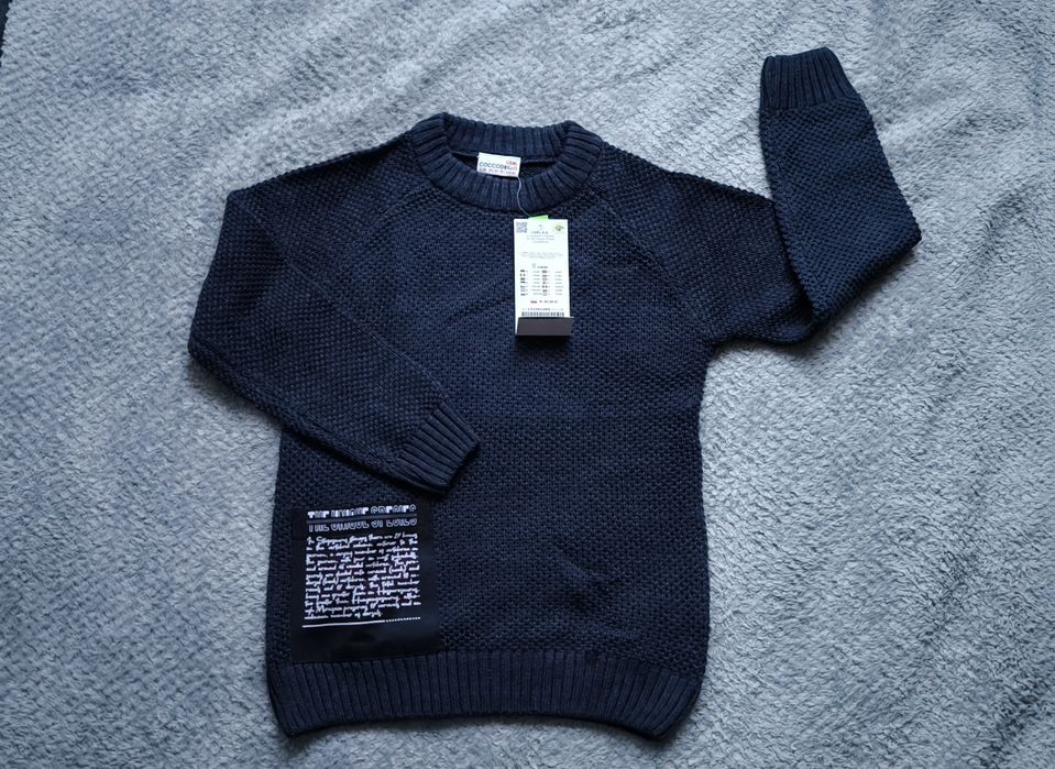 Nowy sweter coccodrillo r. 128