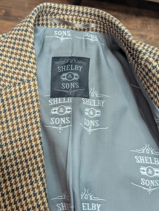 Garnitur - ubranie męskie eleganckie marka SHELBY & SONS