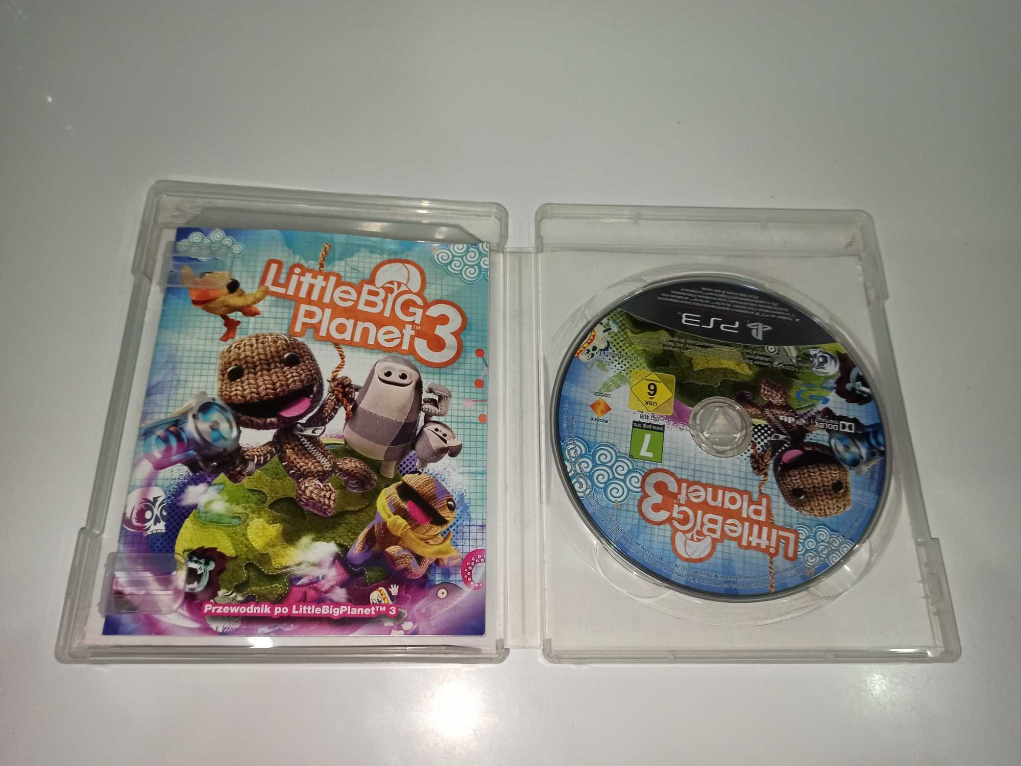 ps3 LITTLE BIG PLANET 3 PL postacie mówią po polsku