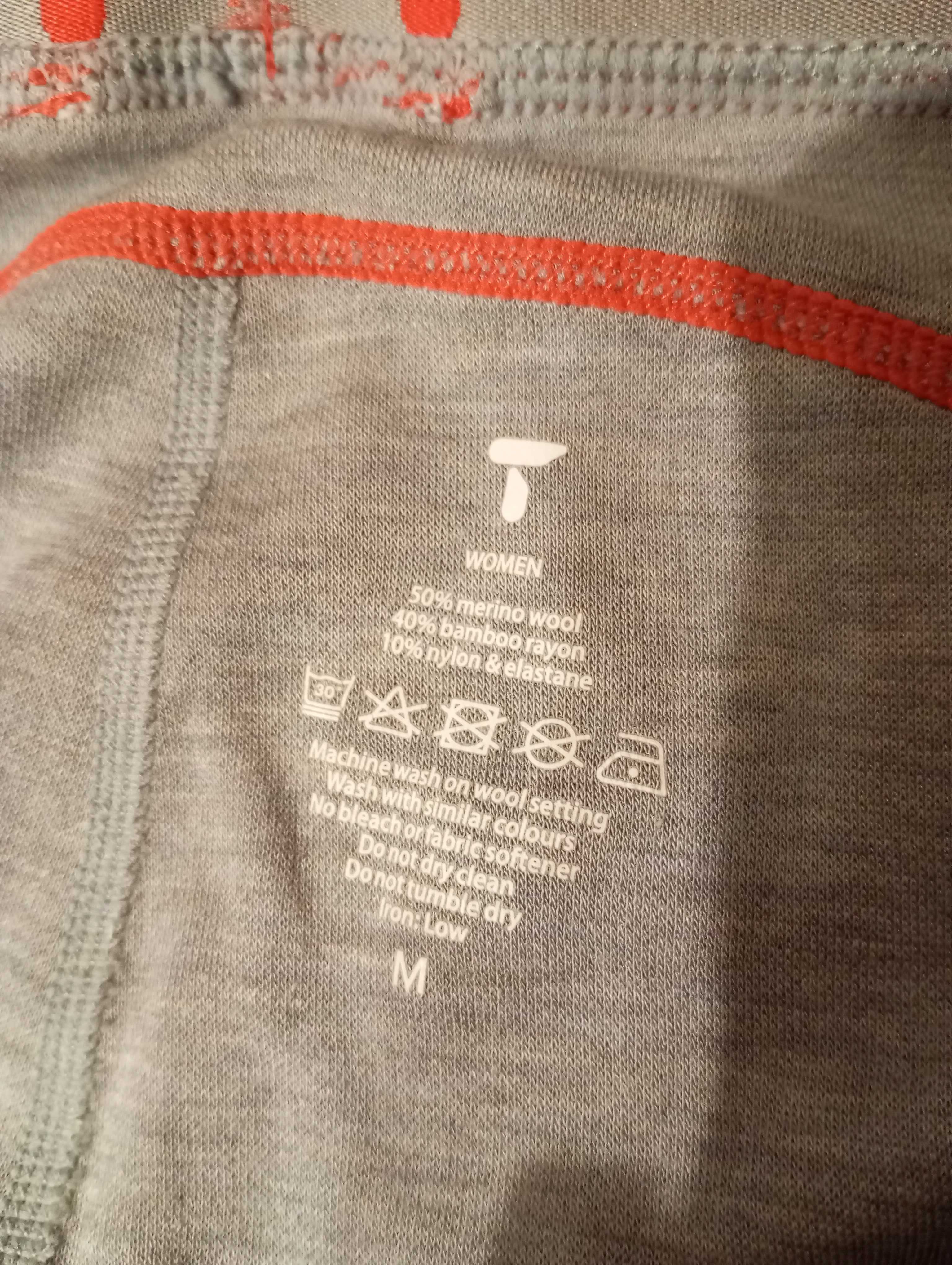 Tufte Damskie Legginsy termoaktywne 50% Merino rozm.M/38/10