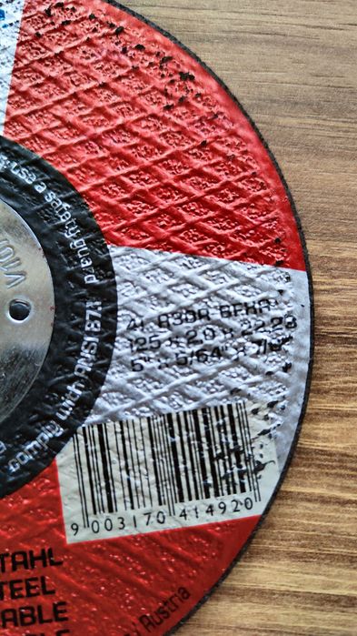 Tarcza do cięcia metali nieżelaznych Premium Tyrolit płaska 125x2 mm