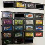 Vários Sonic 3 títulos Advance caixas bayblade, karate, Rayman Race,