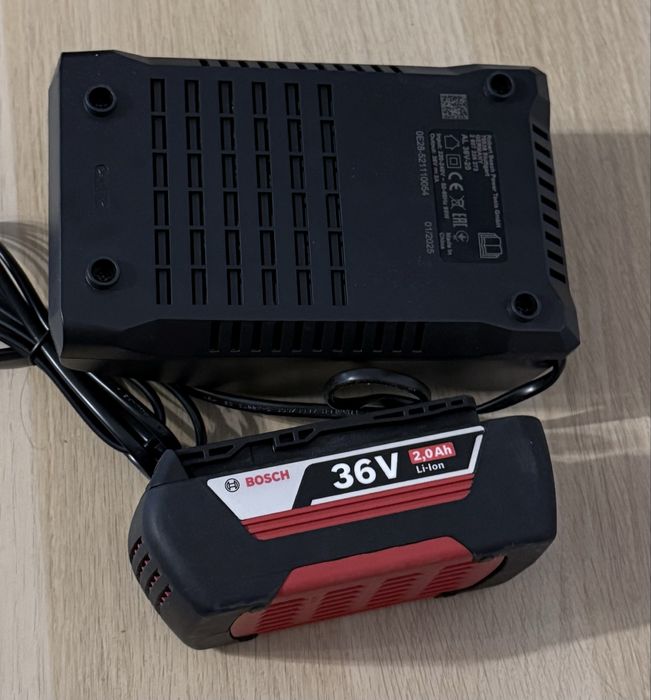 Ładowarka BOSCH AL 36V-20 + akumulator BOSCH 36V 2.0Ah Li-Ion