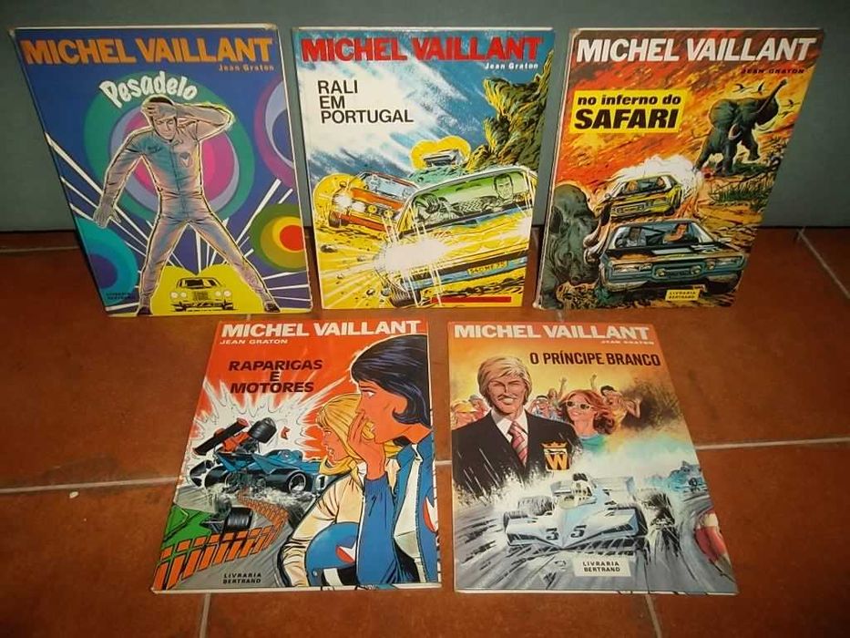 MICHEL VAILLANT - Edições Bertrand, Meribérica, Autosport, Asa...