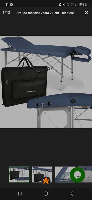 Łóżko do masażu 800zł