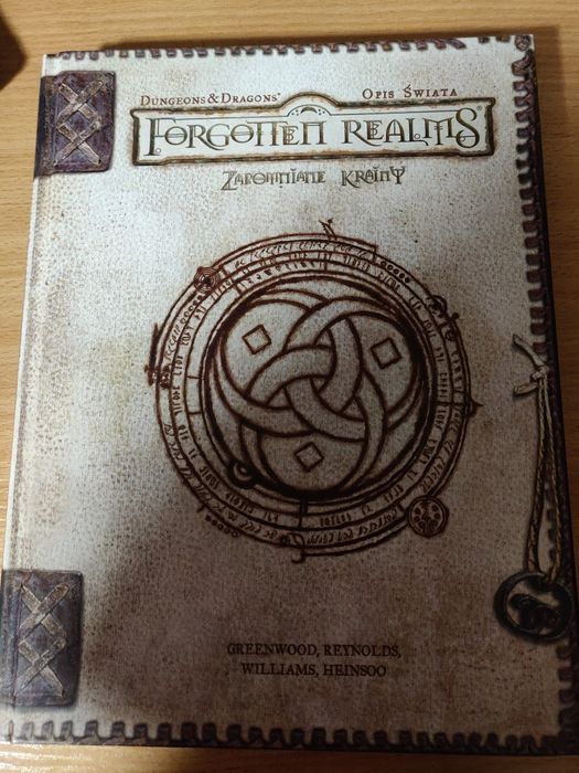 Podręcznik D&D Forgotten Realms Opis Świata + mapa