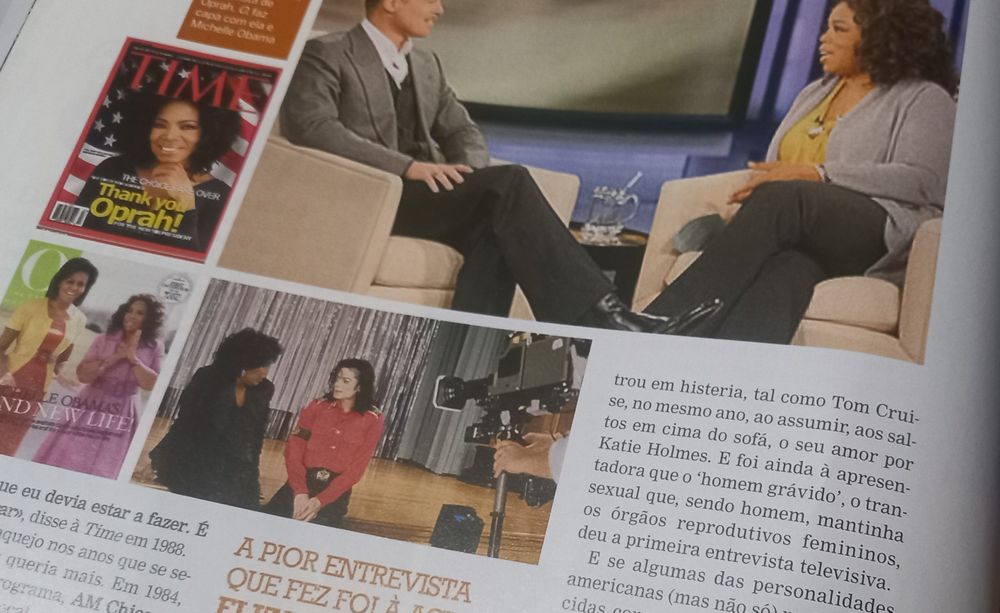 Oprah Winfrey em 3 revistas