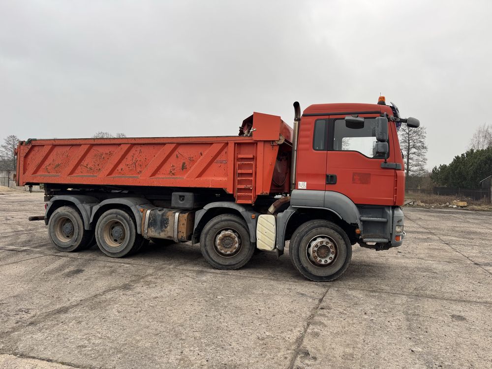 Man TGA 35.400 8X4 Wywrotka Wywrot S3 Bortmatic Hydroburta Hydroklapa