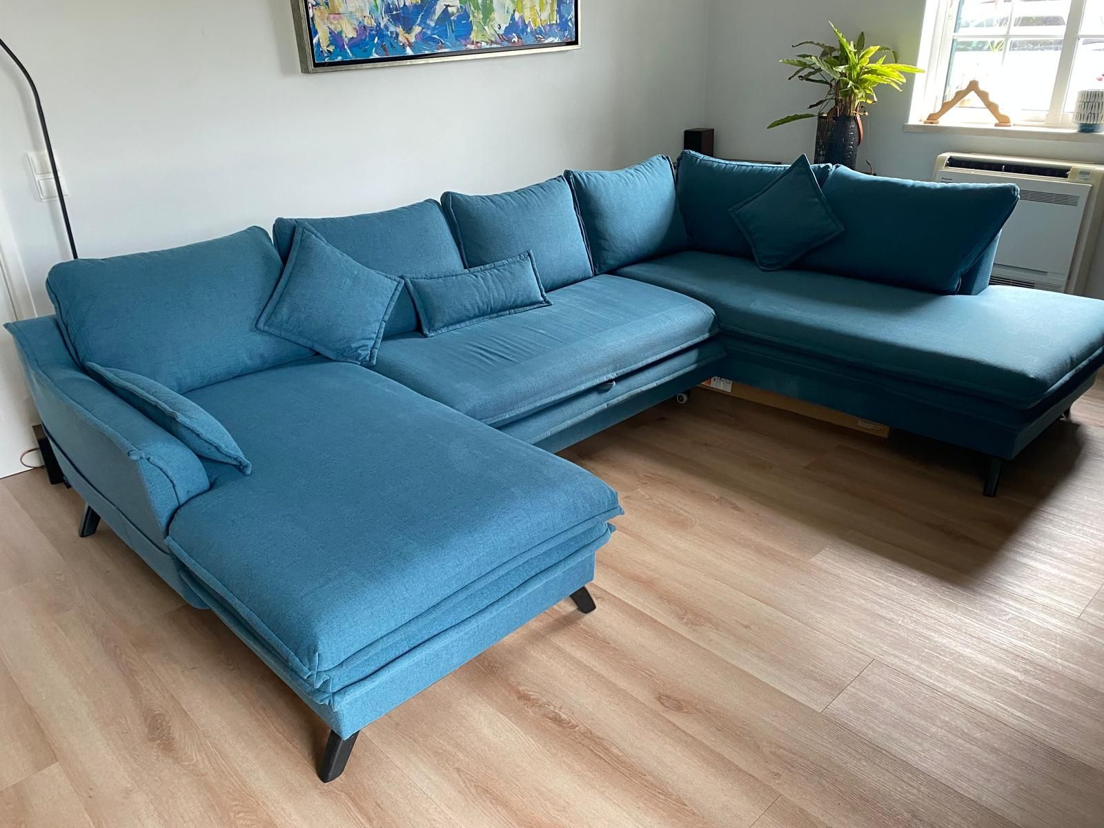 Sofá-cama Panorâmico 8 lugares Bobochic BOHO