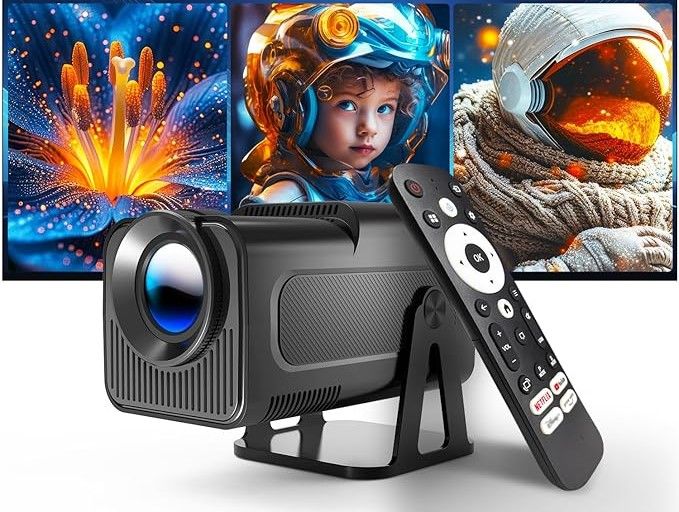Magcubic Projektor WiFi Pilot Android TV 150 cali 4K FULL HD HY320 Led