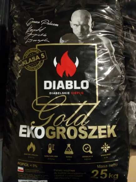 Ekogroszek Diablo Gold,Pellet