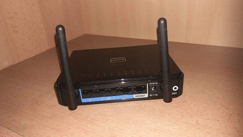 Router czarny d link