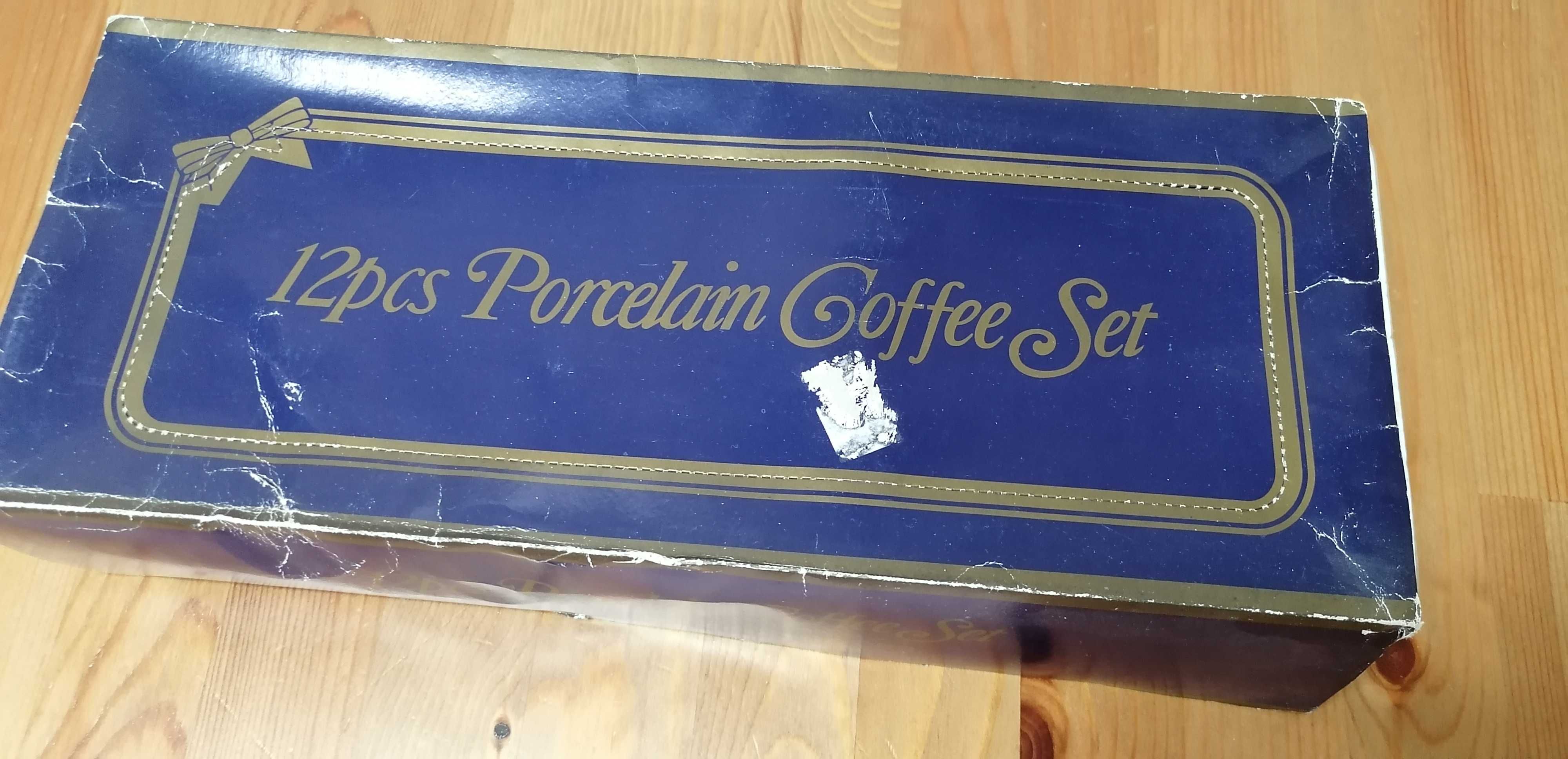Conjunto de 6 chávenas de café + 6 pires