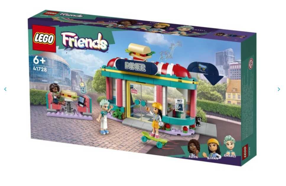 Klocki 41728 LEGO Friends - Bar w śródmieściu Heartlake . Prezenta.