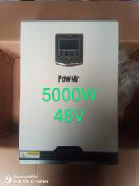 Inversor conversor Hibrido 5KVA 5000W 48V onda pura PWM 50A