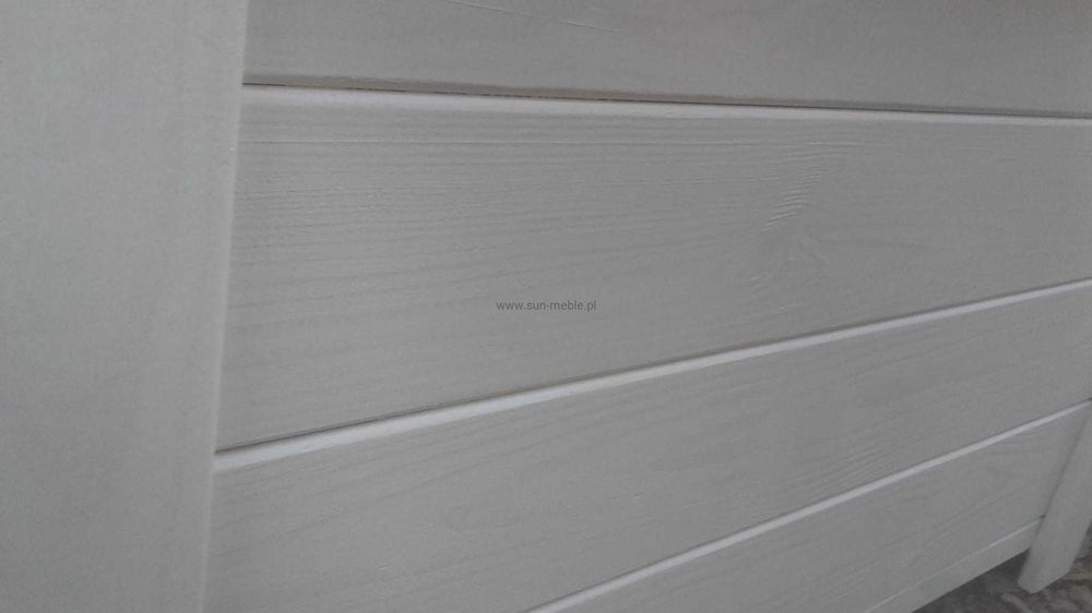 Skrzynia Kufer drewniany BIAŁA 80x40x50- pokój sypialnia taras balkon