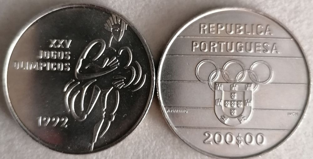 Moedas 200$00 Portugal