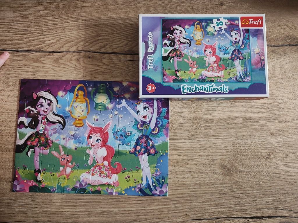 Puzzle 3 plus 30 elementowe