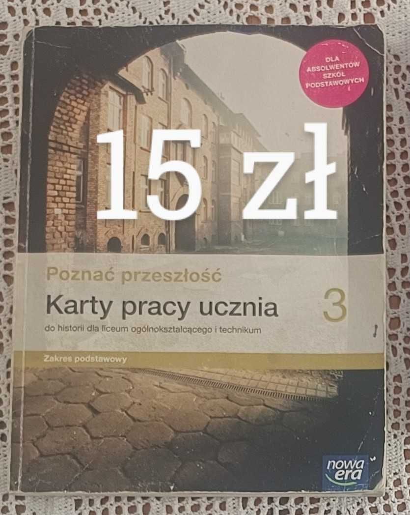 Karty pracy ucznia – „Poznać przeszłość”, zakres podstawowy, klasa 3