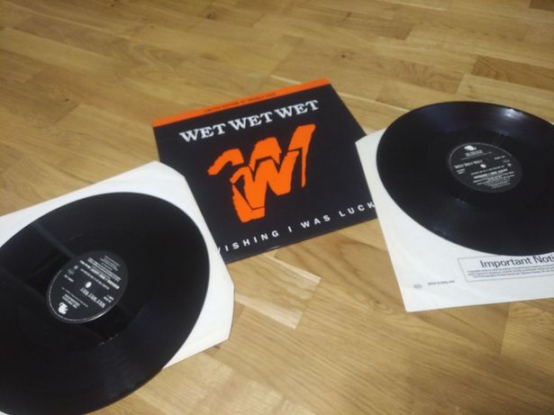 Winyl vinyl wet wet wet wishing i was lucky 1987