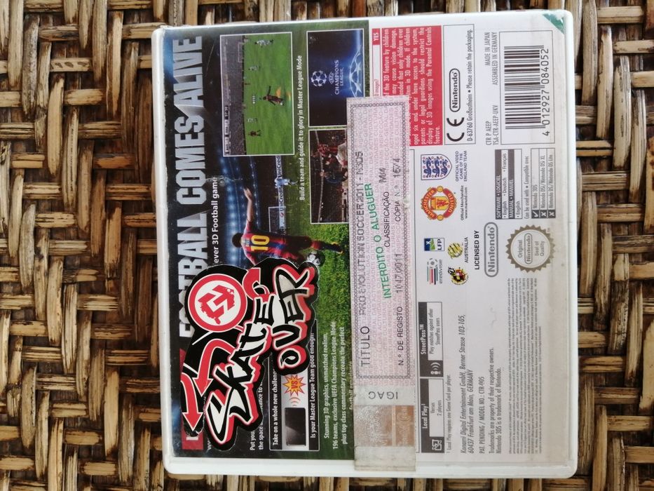 Jogo Nintendo 3DS PES 2011, Pro Evolution Soccer 3D