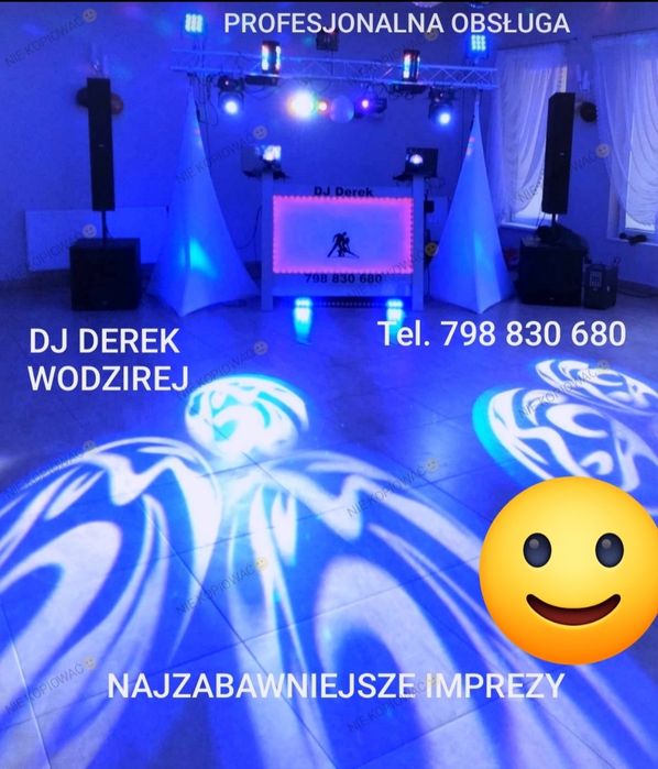 DJ Derek na  Wesele - Wodzirej , Wszystkie  Imprezy Okolicznościowe