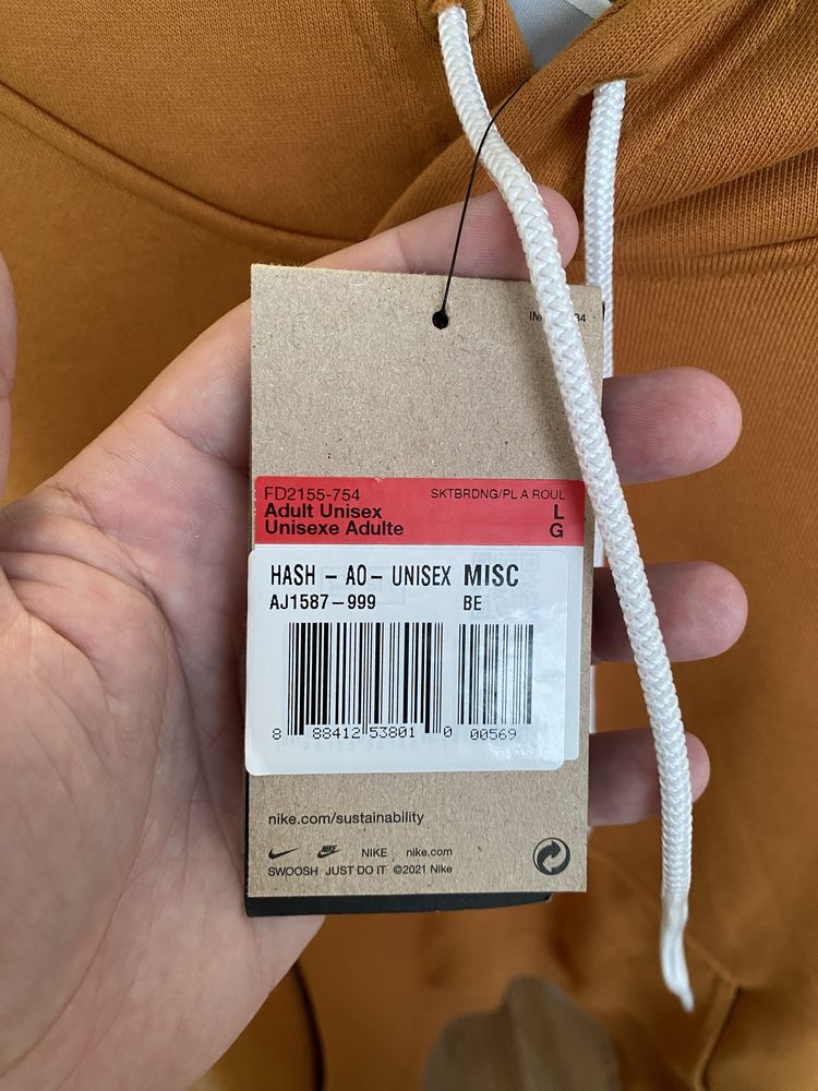 Новый ОРИГИНАЛ оригінал худи толстовка Nike найк SB