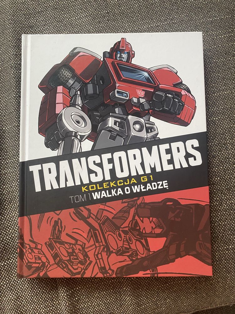 Książka Transformers walka o władzę