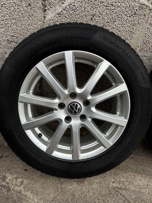 Koła Zimowe R17 5x112 VW Tiguan Sharan Skoda Karoq Audi Q3 225/60/17