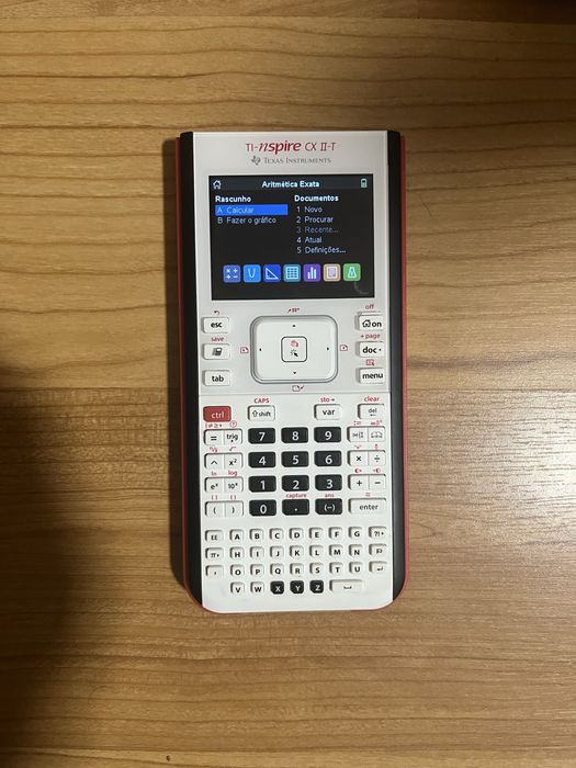 Texas Instruments TI-Nspire CX II-T Calculadora gráfica digital branca