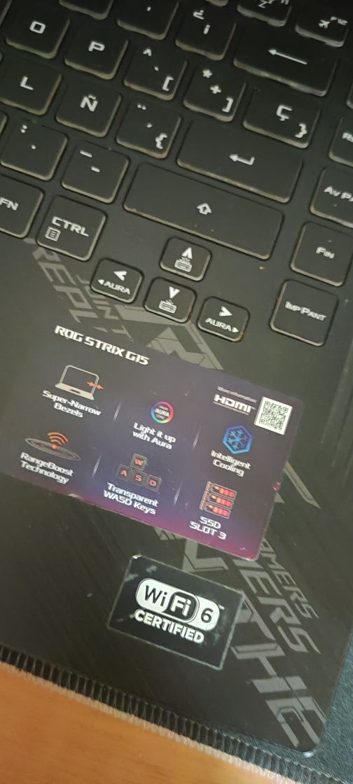 ASUS ROG G512 Strix Peças