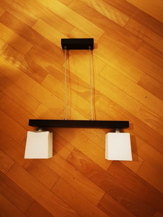 Lampa wisząca podwójna