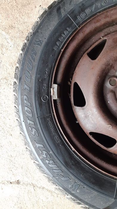 Pneu+ Jante Ford Fiesta 1.8D Boss 1996