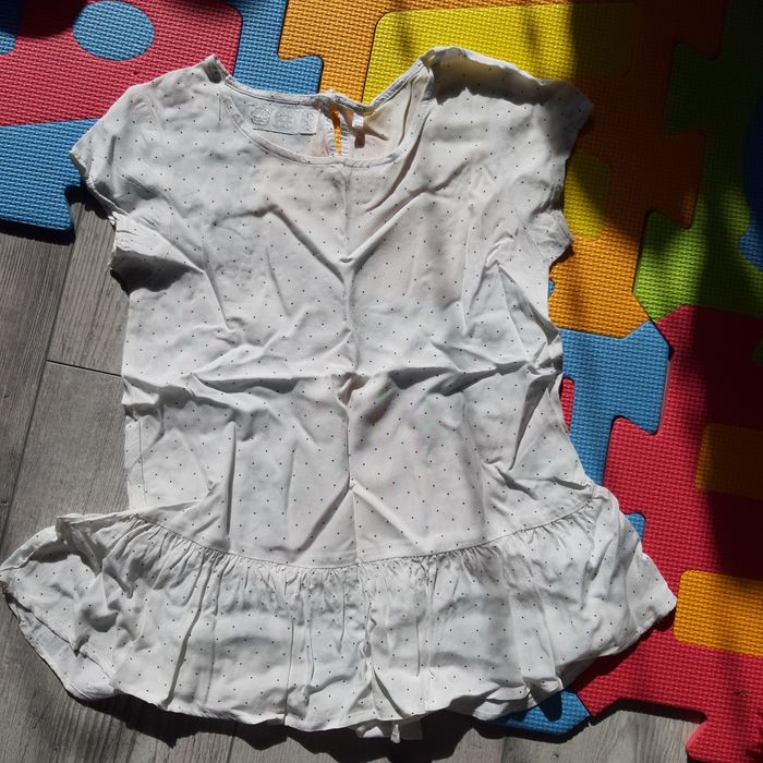 Bluzka tunika dziewczęca firmy Cool club w rozmiarze 128 cm