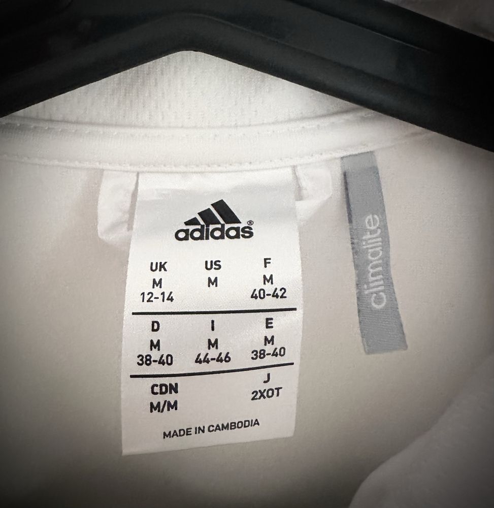 Biala bluza Adidas r.M
