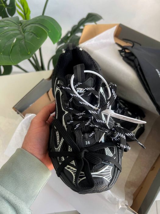 Buty Balenciaga 3XL Black/Silver 36-40 damskie trampki sneakersy